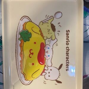 Sanrio characters  Sandwich Tray 11 1/2” x 8